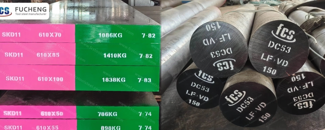 DC53 Vs SKD11 Steel Wear Resistance