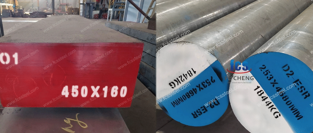 D2 Vs O1 Tool Steel Round Bar