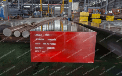 Where does South Korea import SKD11 tool steel from?