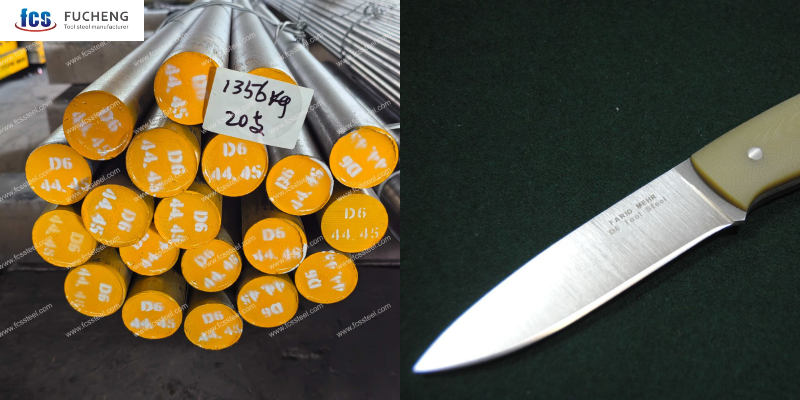 Top 6 Distributors Offering D6 Tool Steel  For Knife Making In The Uk