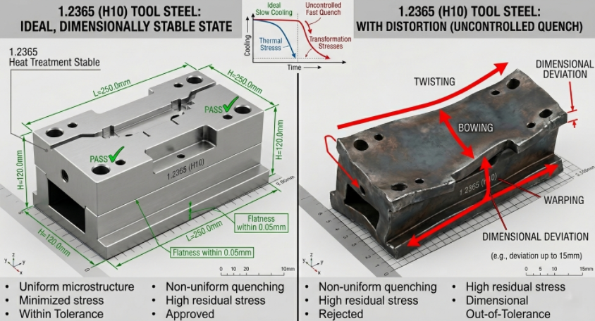 1.2365 Steel Heat Treatment: The Ultimate Guide to Minimizing Distortion